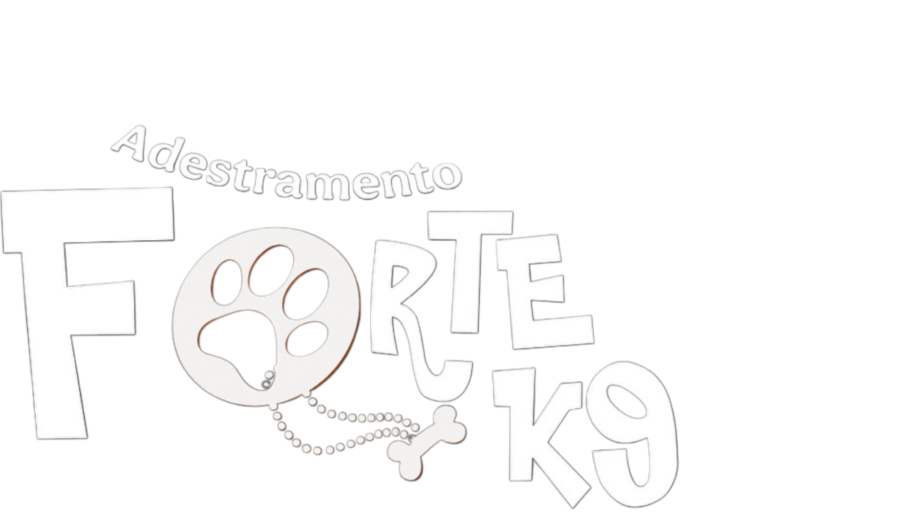logo do adestramento forte k9