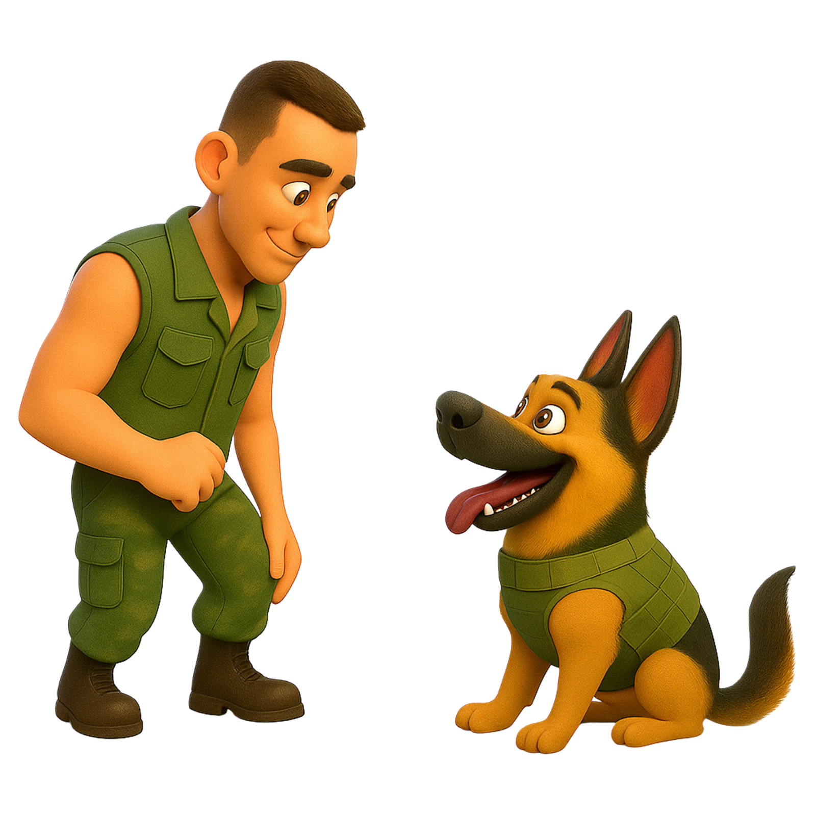 logo abraao e seu cachorro